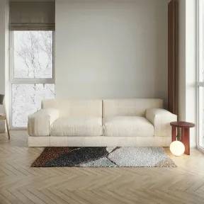 Kimbell Sand upholstered sofa