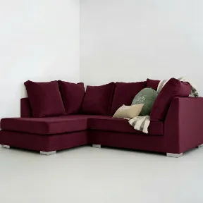 Marquis Aubegine upholstered sofa