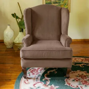 Marquis Cocoa upholstered chair