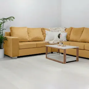 Marquis Gold upholstered sofa