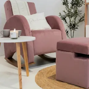 Marquis Mauve upholstered chair