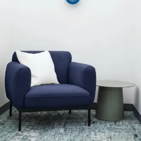 Marquis Navy upholstered chair