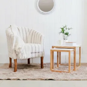 Mondo Cream upholstered chair