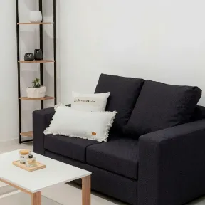 Supreme Noir upholstered sofa