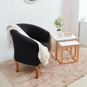 Supreme Noir upholstered chair