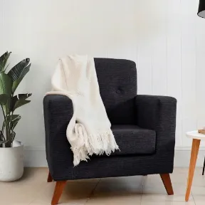 Colorado Black upholstered chair