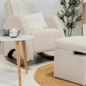 Colorado Cream upholstered chair