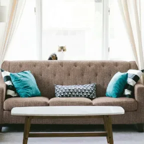 Indiana Driftwood upholstered sofa