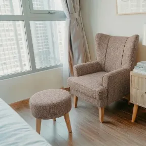 Indiana Driftwood upholstered chair