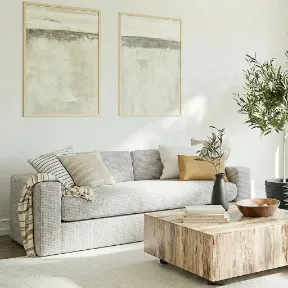 Colonel Birch upholstered sofa