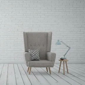 Montana Silver upholstered chair