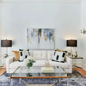 Bonterra White upholstered sofa