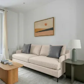 Braden Bisque upholstered sofa