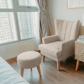 Clarkson Sand upholstered chair