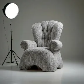 Dublin Pumice upholstered chair