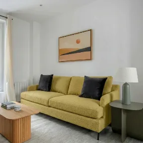 Milo Dijon upholstered sofa