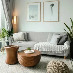 Milo Grey upholstered sofa