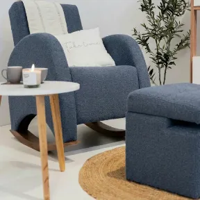 Milo Prussian upholstered chair