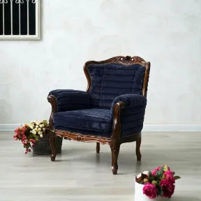 Mondo Midnight upholstered chair