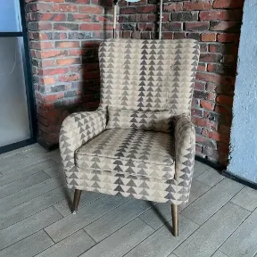 Mykonos Graphite upholstered chair