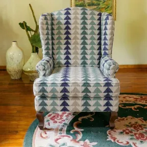 Mykonos Nordic upholstered chair