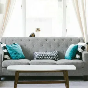 Viking Dove upholstered sofa