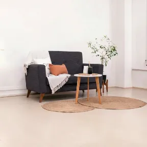 Apollo Gunmetal upholstered sofa