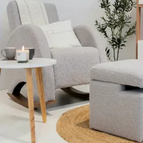 Apollo Platinum upholstered chair