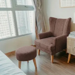 Apollo Praline upholstered chair