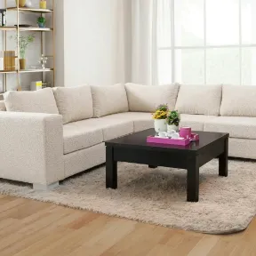 Dominator Cream upholstered sofa
