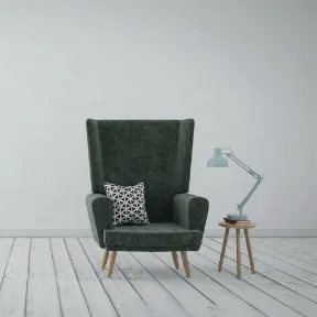 Dune Charcoal upholstered chair