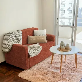 Luscious Sepia upholstered sofa