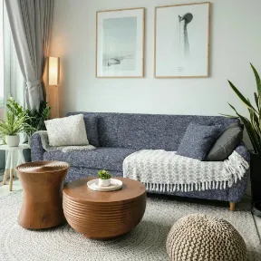 Melange Lapis upholstered sofa