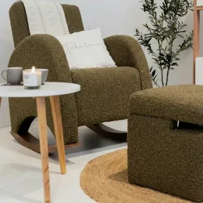 Sinatra Wasabi upholstered chair