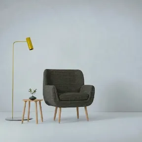 Bennett Timber upholstered chair