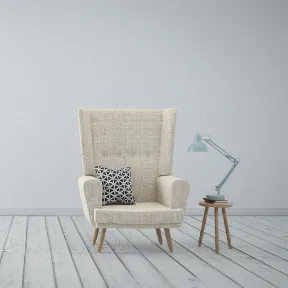 Donnelly Oyster upholstered chair