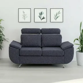 Dalton Navy upholstered sofa