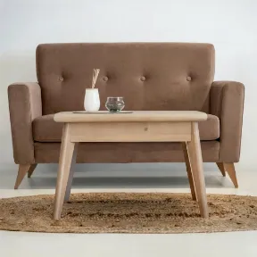 Marquis Cocoa upholstered sofa