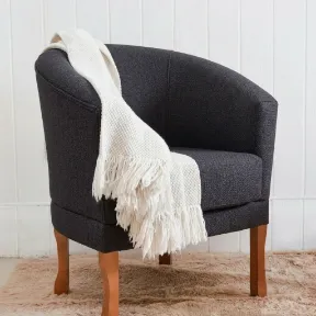 Supreme Graphite upholstered chair