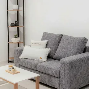 Texas Pewter upholstered sofa