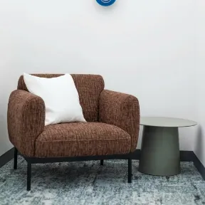 Como Bark upholstered chair