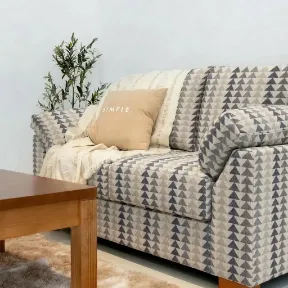 Mykonos Graphite upholstered sofa