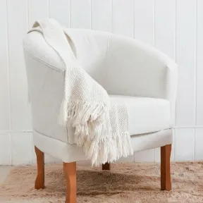 Nassau Ivory upholstered chair