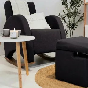 Roman Caviar upholstered chair