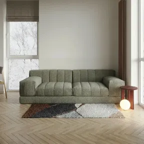 Spirit Spinach upholstered sofa