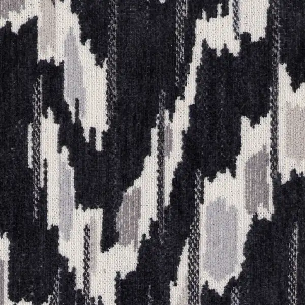 Oslo Zinc upholstery fabric in Grey