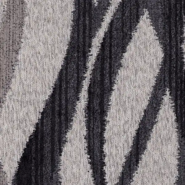 Pulse Charcoal upholstery fabric in Grey