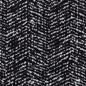 Quasar Onyx upholstery fabric in Black