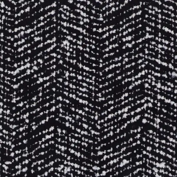 Quasar Onyx upholstery fabric in Black