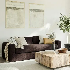 Alta Bark upholstered sofa
